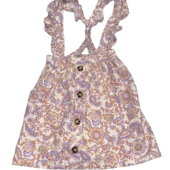 Wonder nation Floral Button-Down dress size 4T - Picture 1 of 7